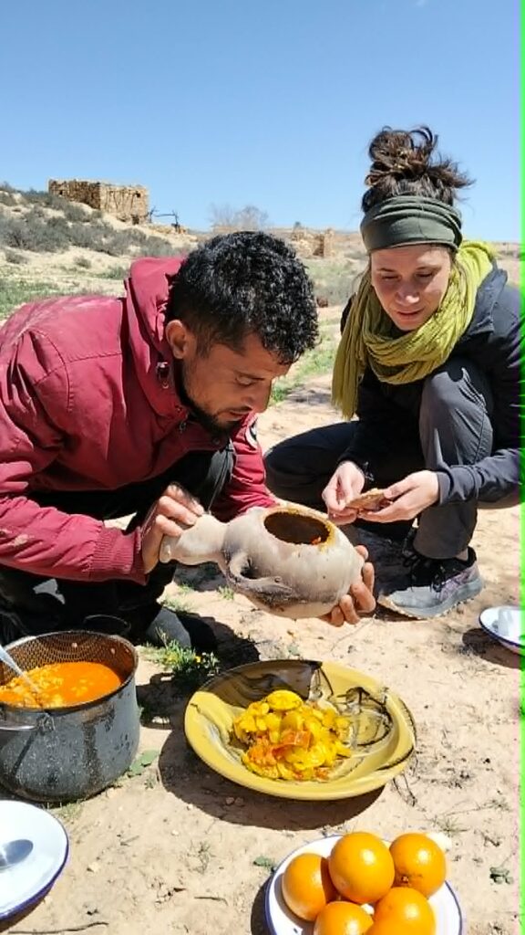 Toujane evasion voyage tunisie culture berbere gargoulette pique nique